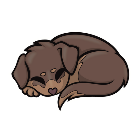 Sleepy Puppy Icon